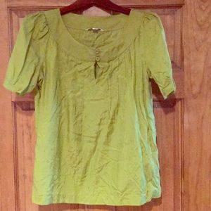 Banana Republic silk/cotton blouse